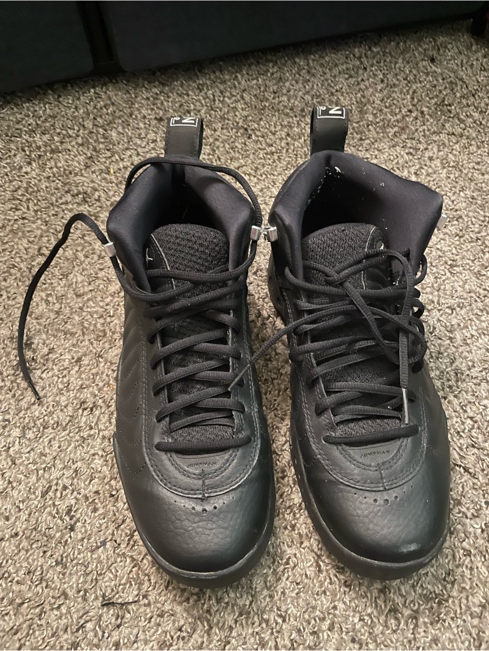 Jordan Men's Black High-Top Sneakers